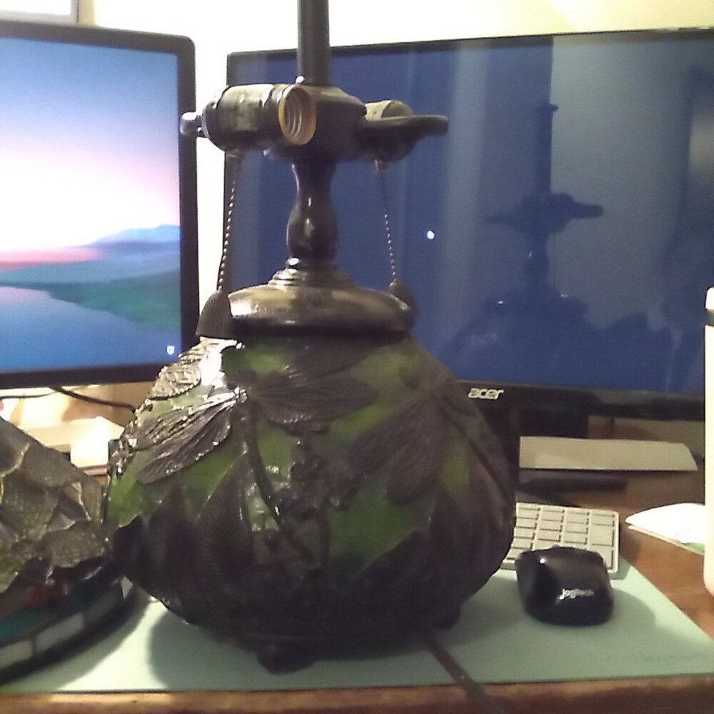 stained glass lamp